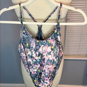 Sweaty Betty Flowery Activewear Crop Top